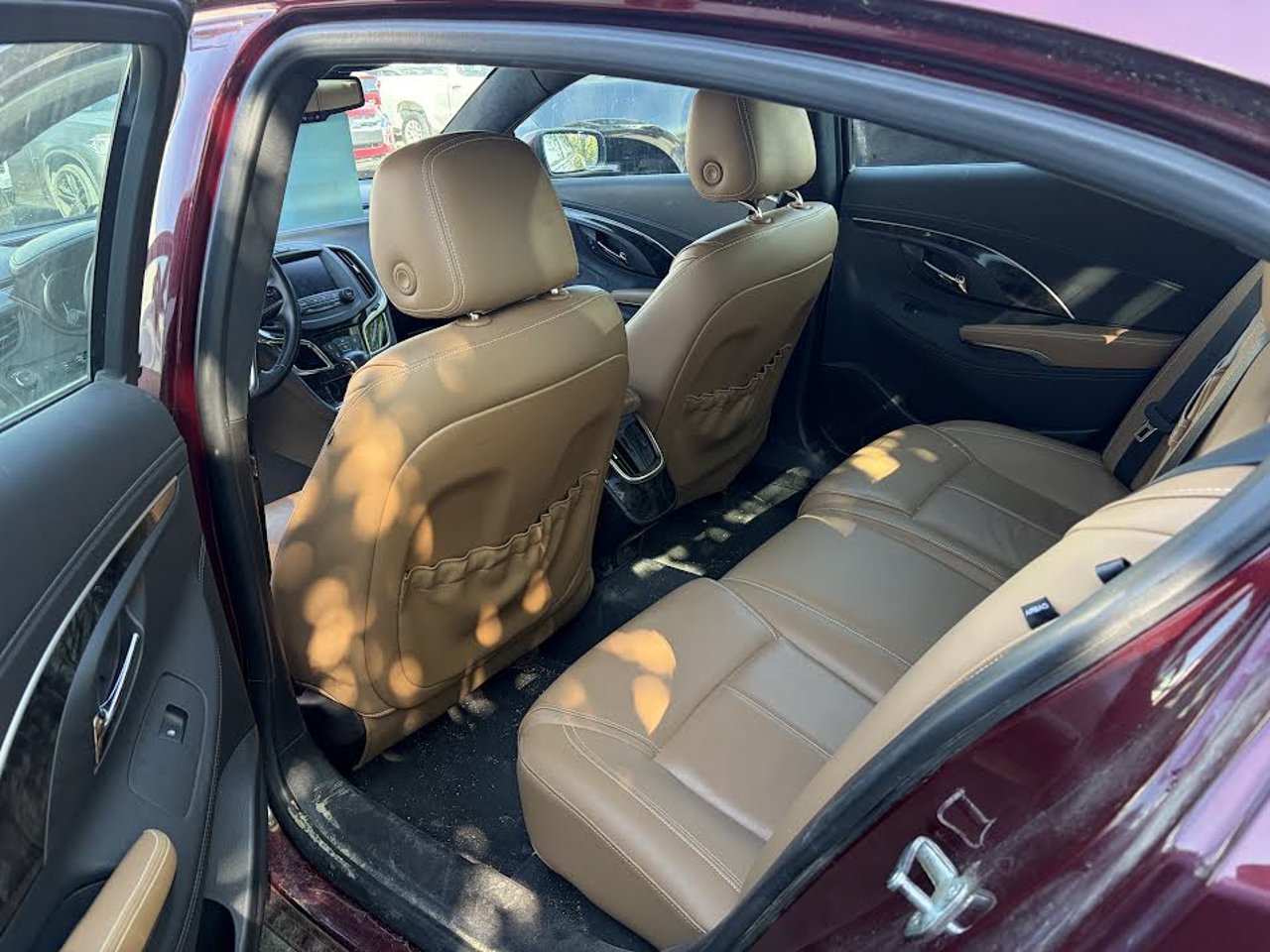 2015 Buick LaCrosse 4dr Sdn Leather AWD Deep Garnet Metallic Sherwood Park - photo #6