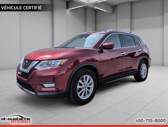 Nissan Rogue SV-SIÈGES CHAUFFANT-CAMÉRA DE RECUL-BLUETOOTH 2019 Rouge