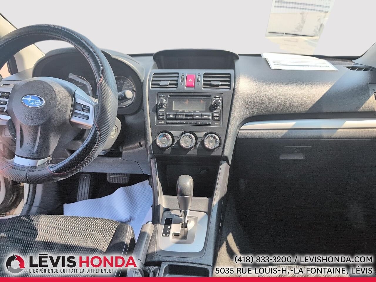 2014 Subaru XV Crosstrek 5dr Auto 2.0i Premium White Lévis - photo #18