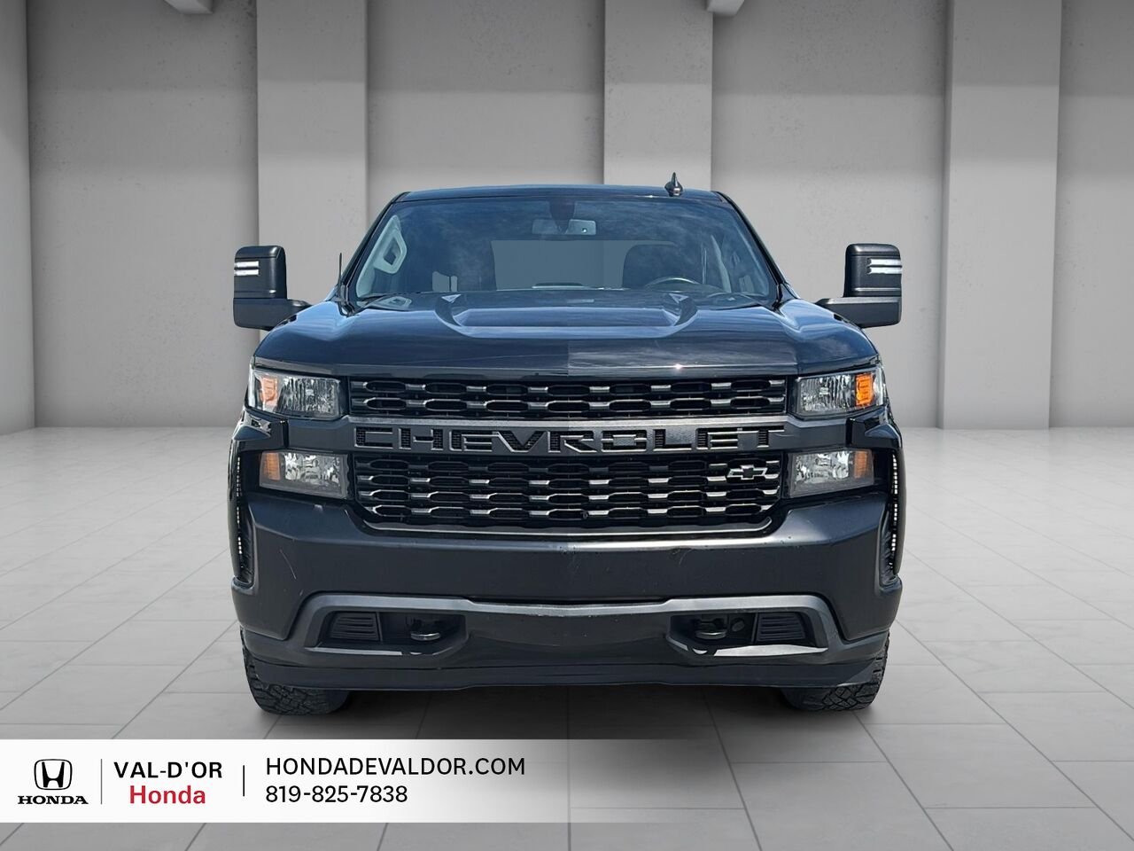 Chevrolet Silverado 1500 WT cabine multiplace 4RM 147 po 2020 Noir Val-d'Or - photo #1