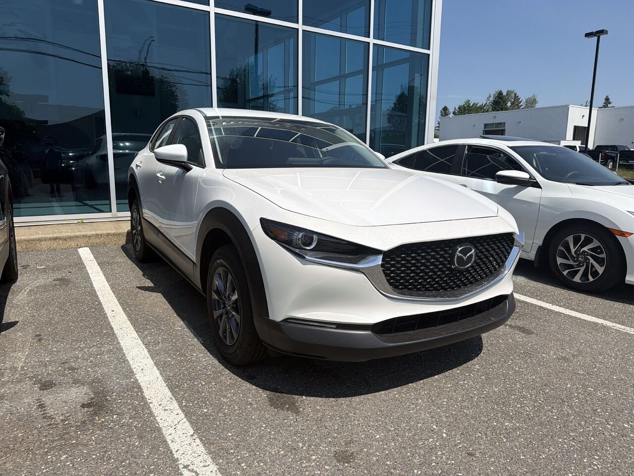 2026 MAZDA CX-30 Snowflake White Pearl Ste-Marie - photo #2