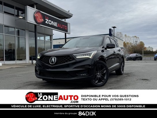 Acura RDX A-SPEC 2020 2020 Noir