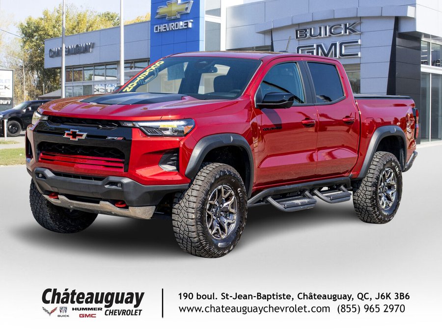 Chevrolet Colorado ZR2 cabine multiplace 4RM 2025 Rouge