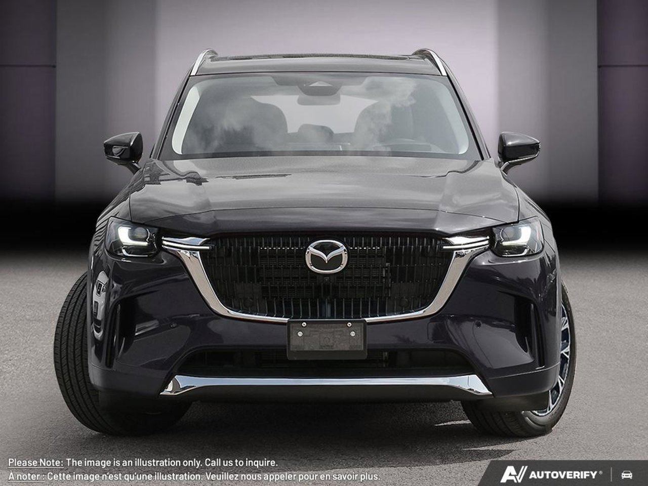 Mazda CX-90 hybride rechargeable JM3KKEHA4T1373805 2026 Noir de jais mica Mirabel - photo #1