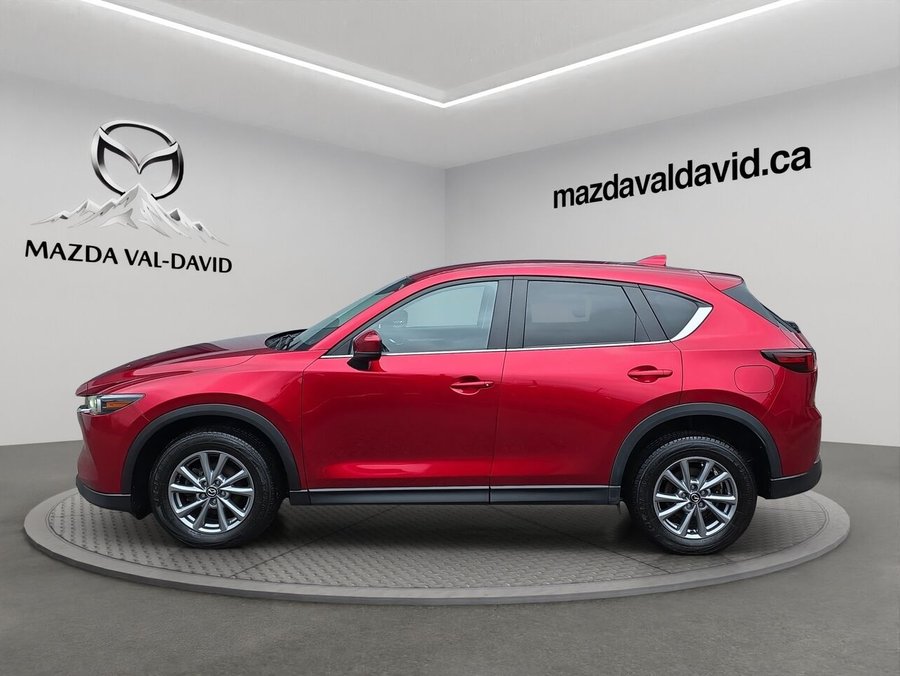2022 Mazda CX-5 GS AWD, Volant chauffant, Sièges en cuir, Bluetooth Red
