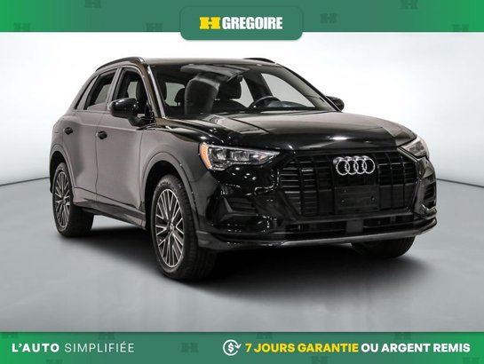 Audi Q3 2022 2022 Noir