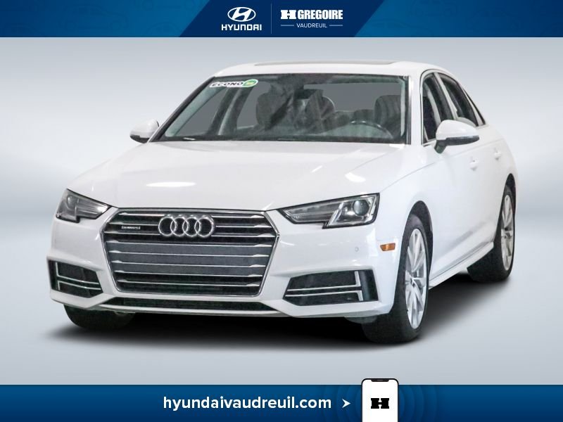 2018 Audi A4 White Laval - photo #4