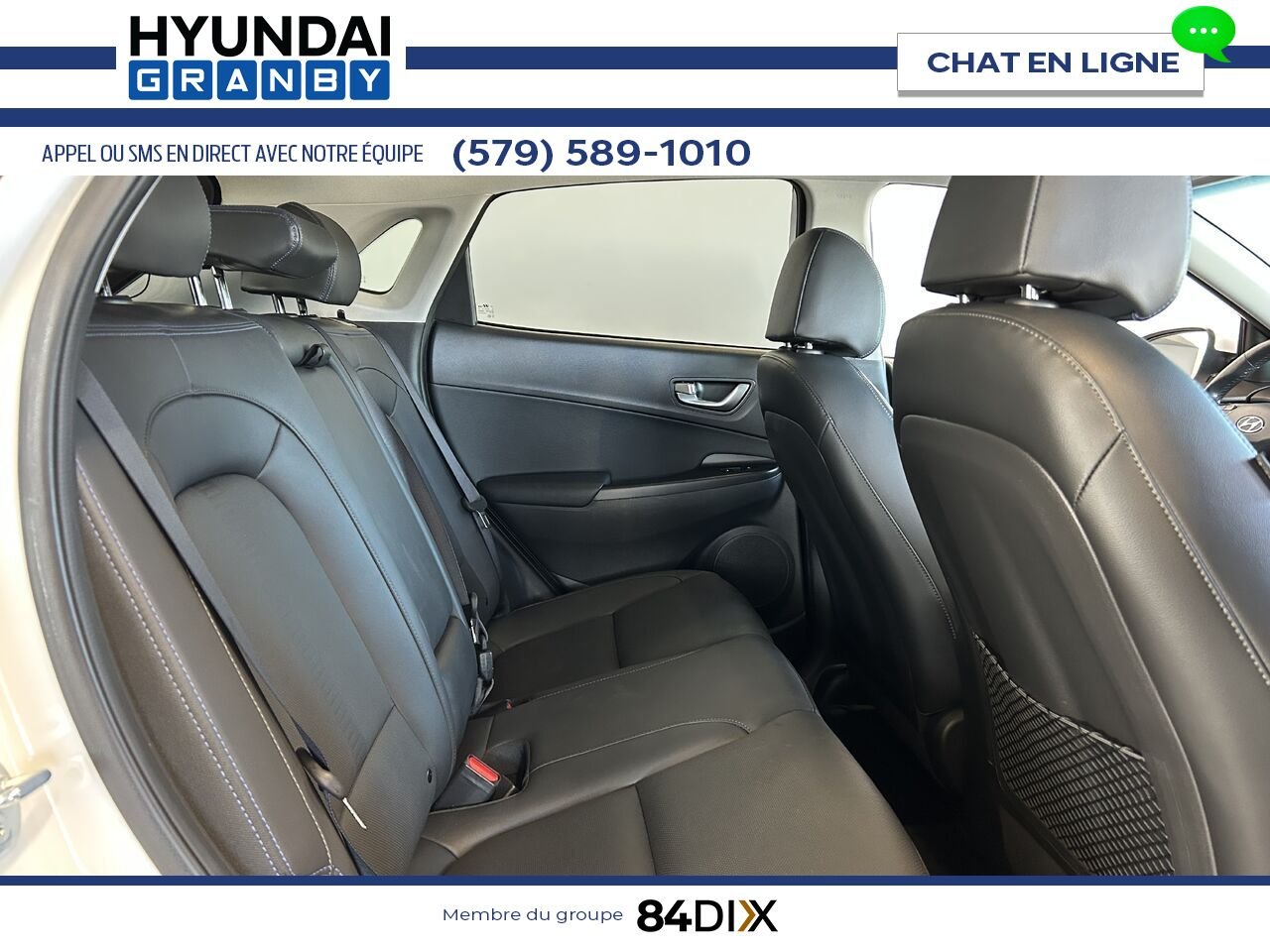 2023 Hyundai Kona Electric White Granby - photo #28