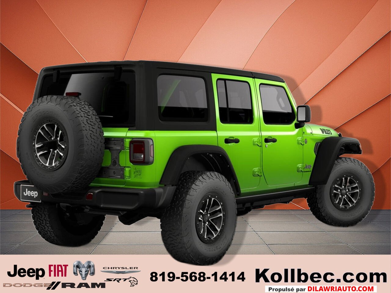 2026 JEEP Wrangler 26420 | Willys 4 portes 4x4 Mojito Gatineau - photo #4