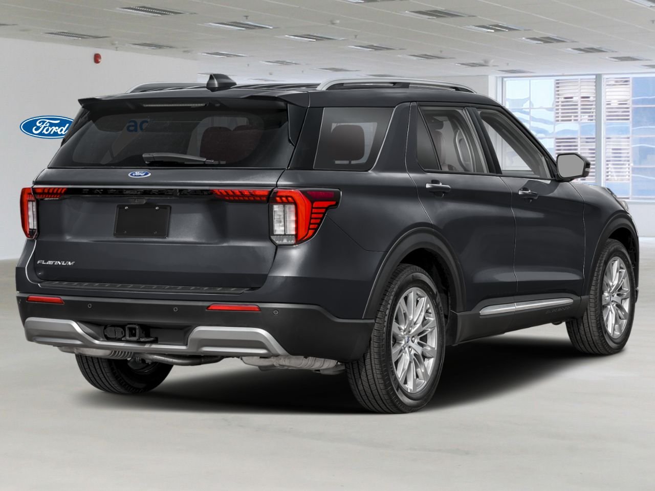 2026 Ford Explorer Agate Black Metallic Rouyn-Noranda - photo #1
