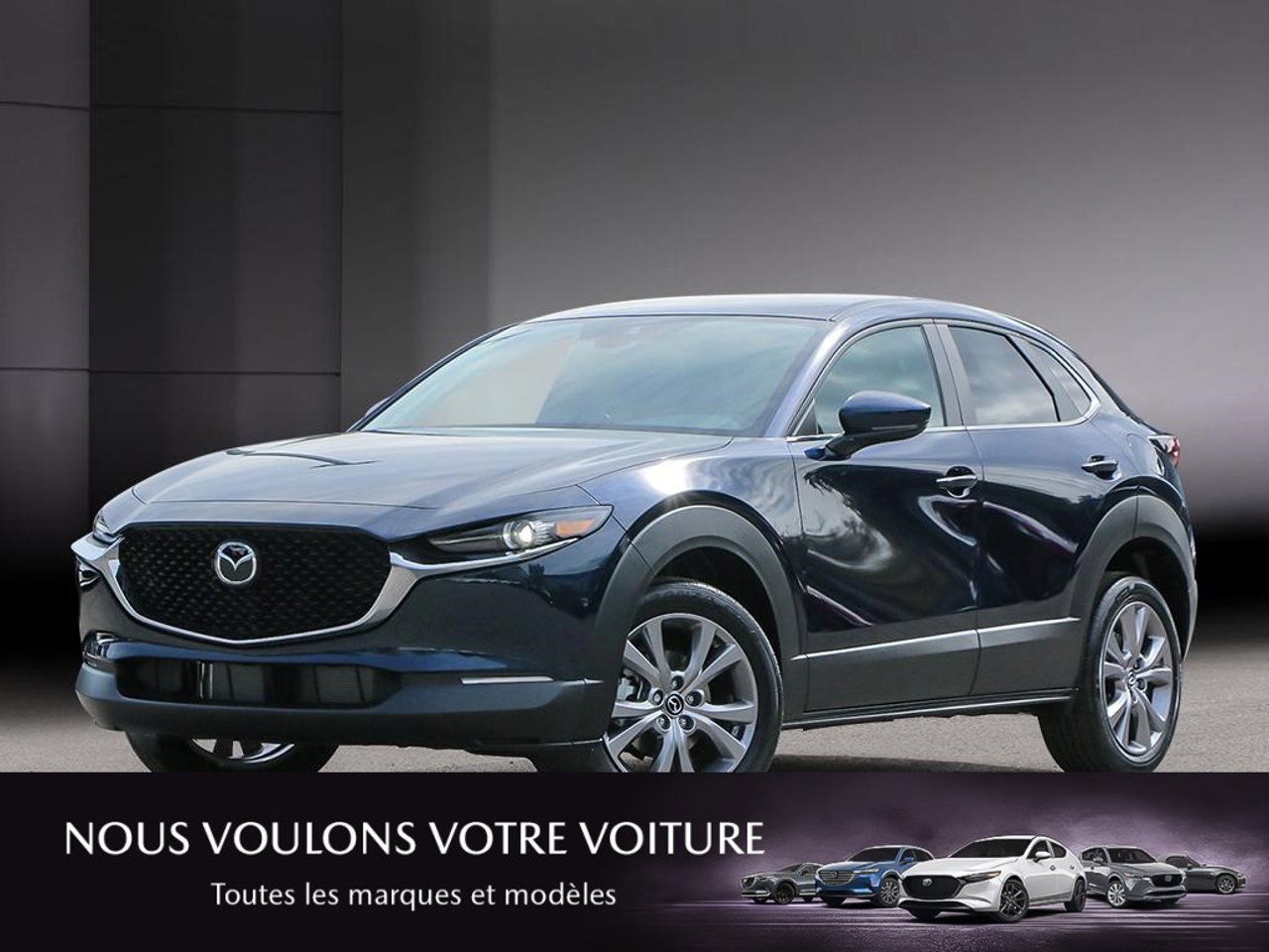 2026 Mazda CX-30 3MVDMBCL4TM214433 Deep Crystal Blue Mica Mirabel - photo #0