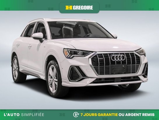 Audi Q3 2020 2020 Blanc