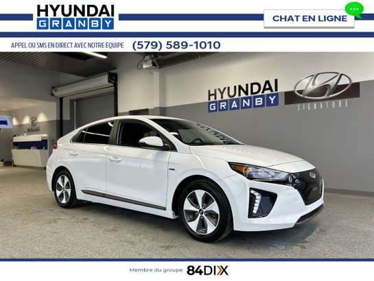 2019 Hyundai Ioniq Electric 2019 White