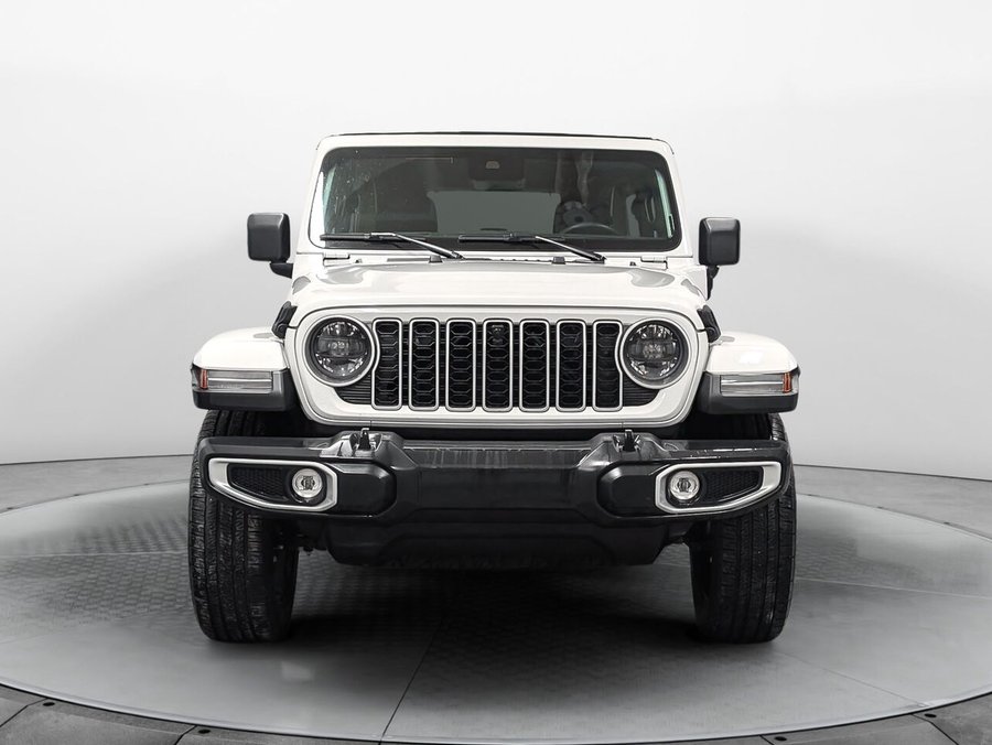 Jeep WRANGLER 4XE 4 door Sahara Option Toit Sky !!!! Bas Km 2025 Blanc