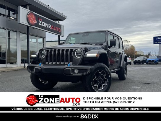 Jeep Wrangler 4xe 2021 2021 Bleu