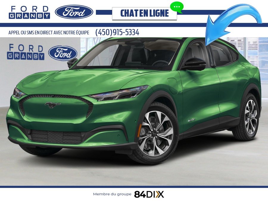 Ford Mustang Mach-E Sélect TI 2026 Vert éruption métallisé