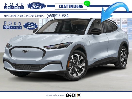 2025 Ford Mustang Mach-E Glacier Grey Metallic Tri-Coat