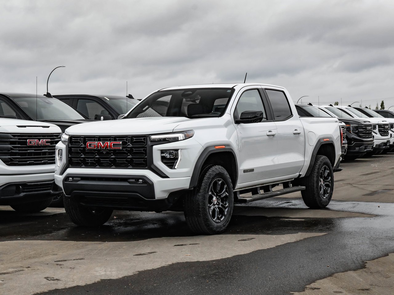 2024 GMC Canyon 4WD Crew Cab Elevation White Sherwood Park - photo #3