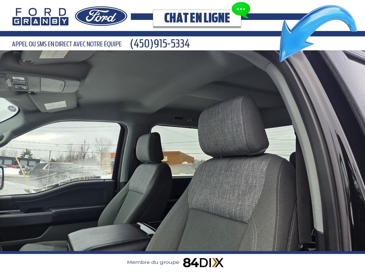 Ford F-150 Lightning 2023 Noir Granby - photo #19