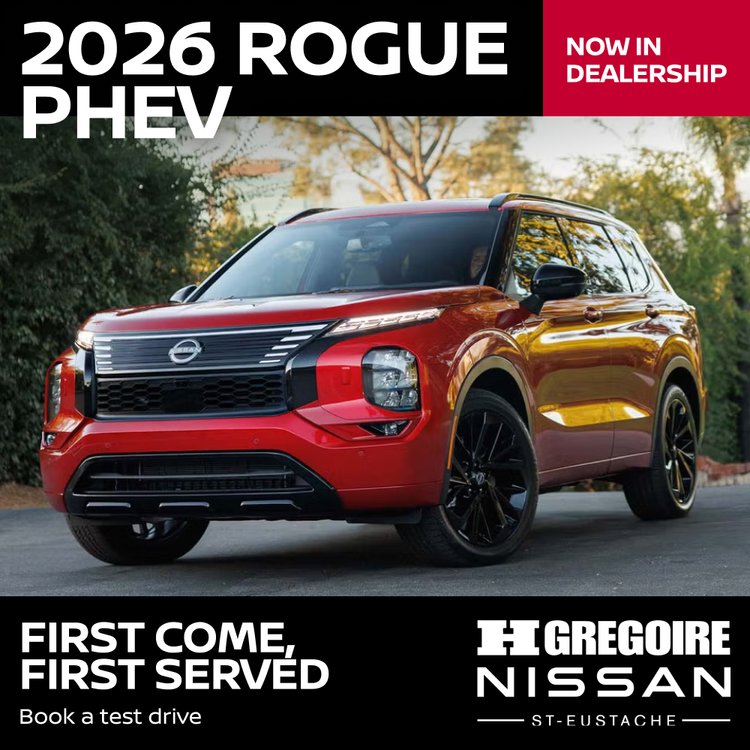 Nissan st eustache promo mai ROGUE PHEV EN