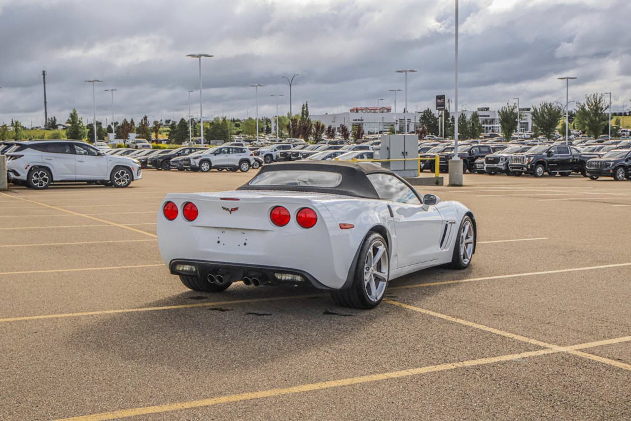 2013 Chevrolet Corvette 2dr Conv Grand Sport 3LT White Sherwood Park - photo #8