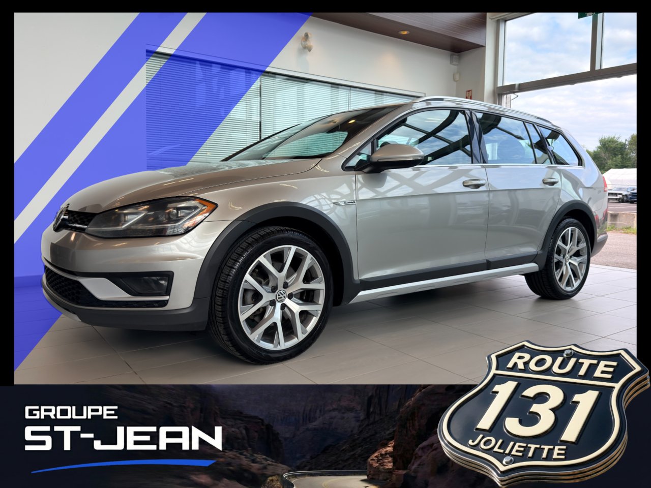 2019 Volkswagen Golf Alltrack Silver Notre-Dame-des-Prairies - photo #0