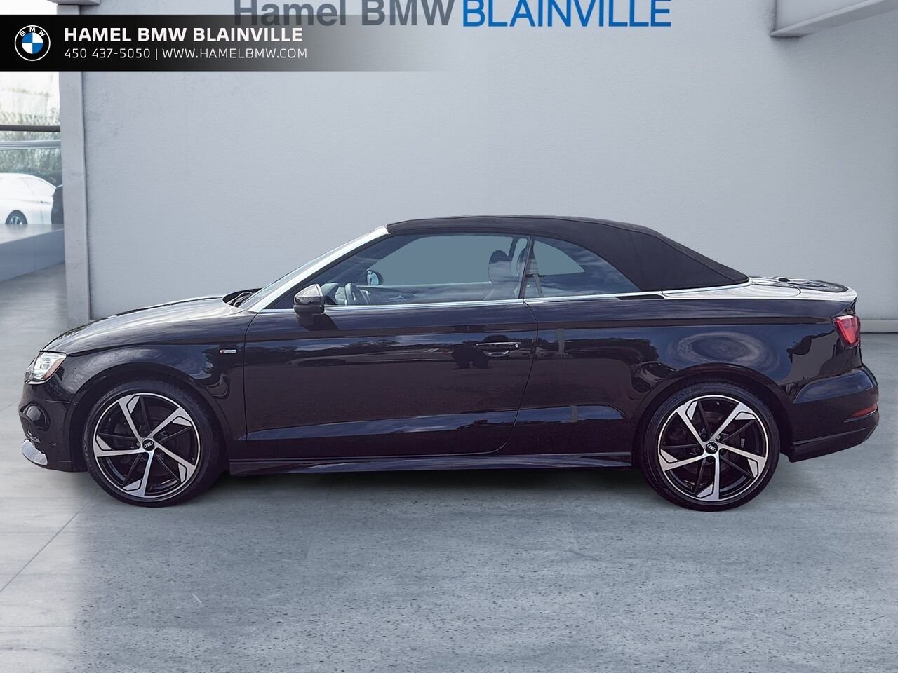 2019 Audi A3 cabriolet Progressiv 45 TFSI quattro Black Blainville - photo #7