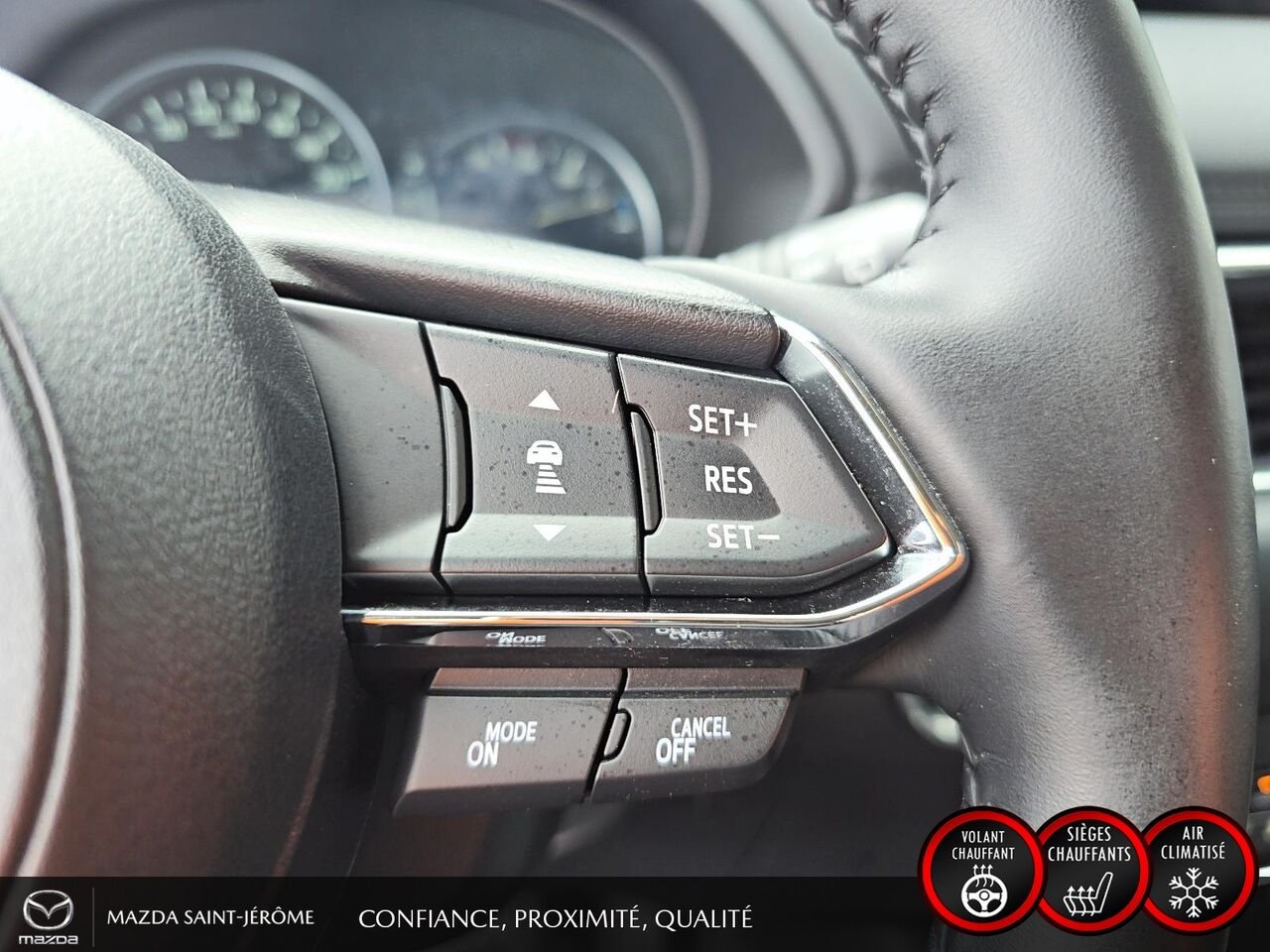 2025 Mazda CX-5 GS | CUIR | AWD | MAGS | Red Saint-Jérôme - photo #15