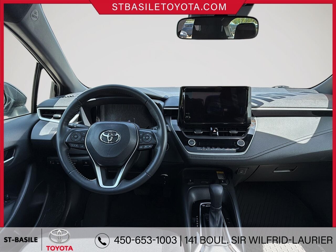 2024 TOYOTA Corolla Hybrid Midnight Black Metallic Saint-Basile-le-Grand - photo #12