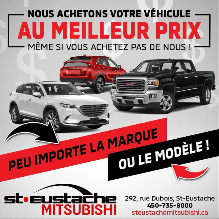 St eustache mitsubishi vehicule echange