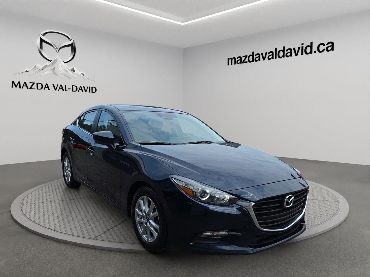 Mazda Mazda3 GS BM 2018 Bleu Val-David - photo #4