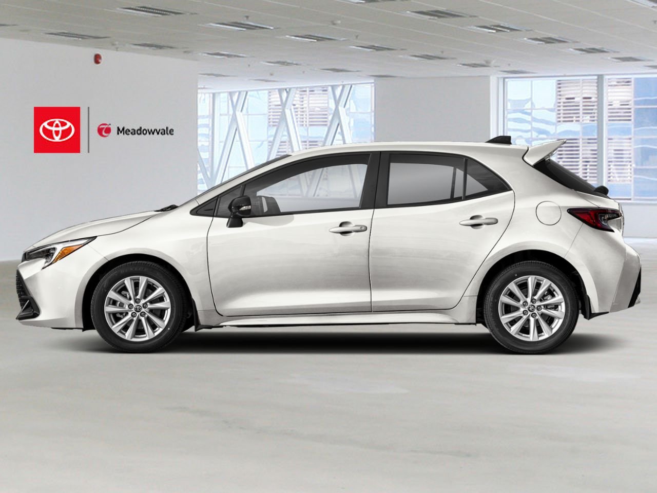 2026 TOYOTA Corolla Hatchback Toyota Safety Sense 3.0 + 8” Toyota Multimedia + 16” Alloy Wheels + Blind Spot Monitor System w/ Safe Exit Assist + Heated Front Seats . Come see it in our Showroom White Mississauga - photo #2