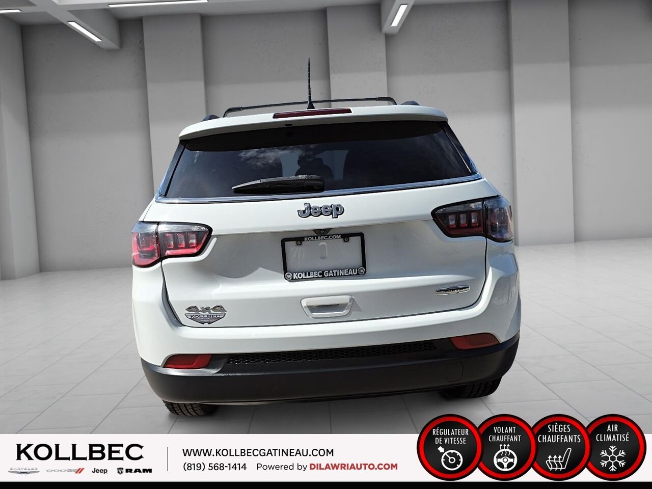 2023 JEEP COMPASS 223111 | North 4x4 White Gatineau - photo #15