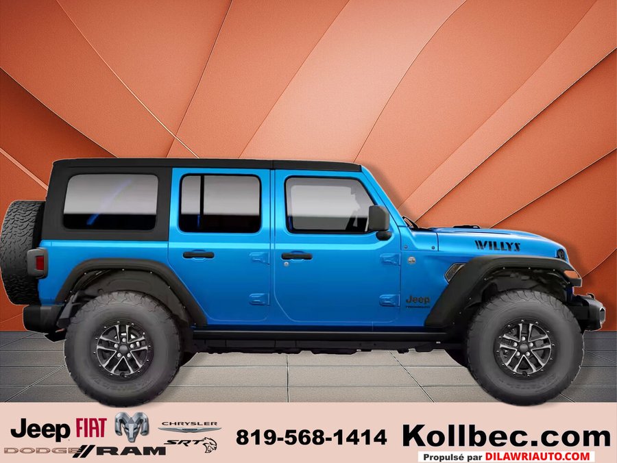 2026 JEEP Wrangler Hydro Blue Pearl