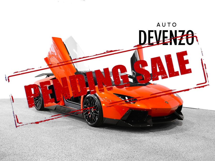 Lamborghini Aventador 2014 2014 Orange
