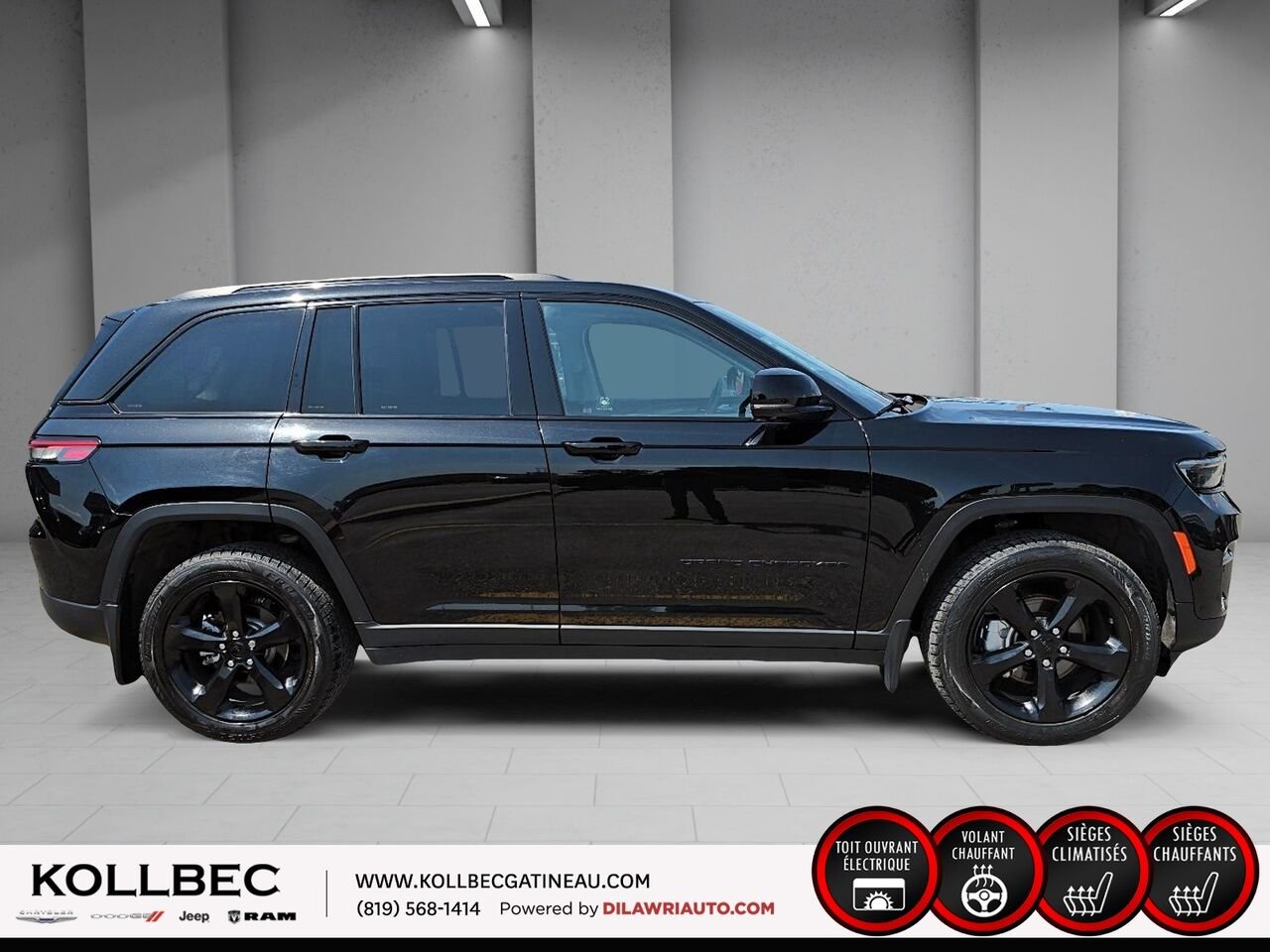 JEEP GRAND CHEROKEE 26561 | Limited 4x4 2023 Noir Gatineau - photo #12