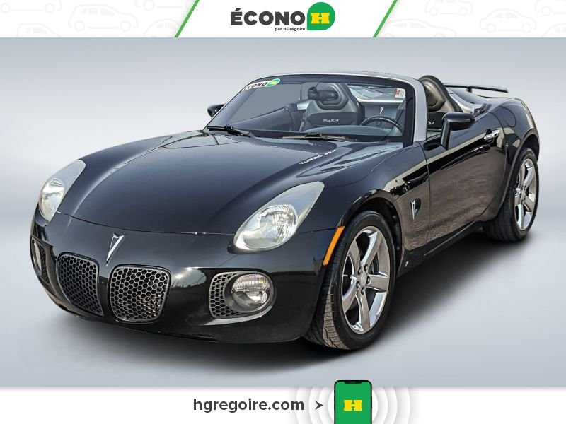 2007 Pontiac Solstice Black Saint-Eustache - photo #2