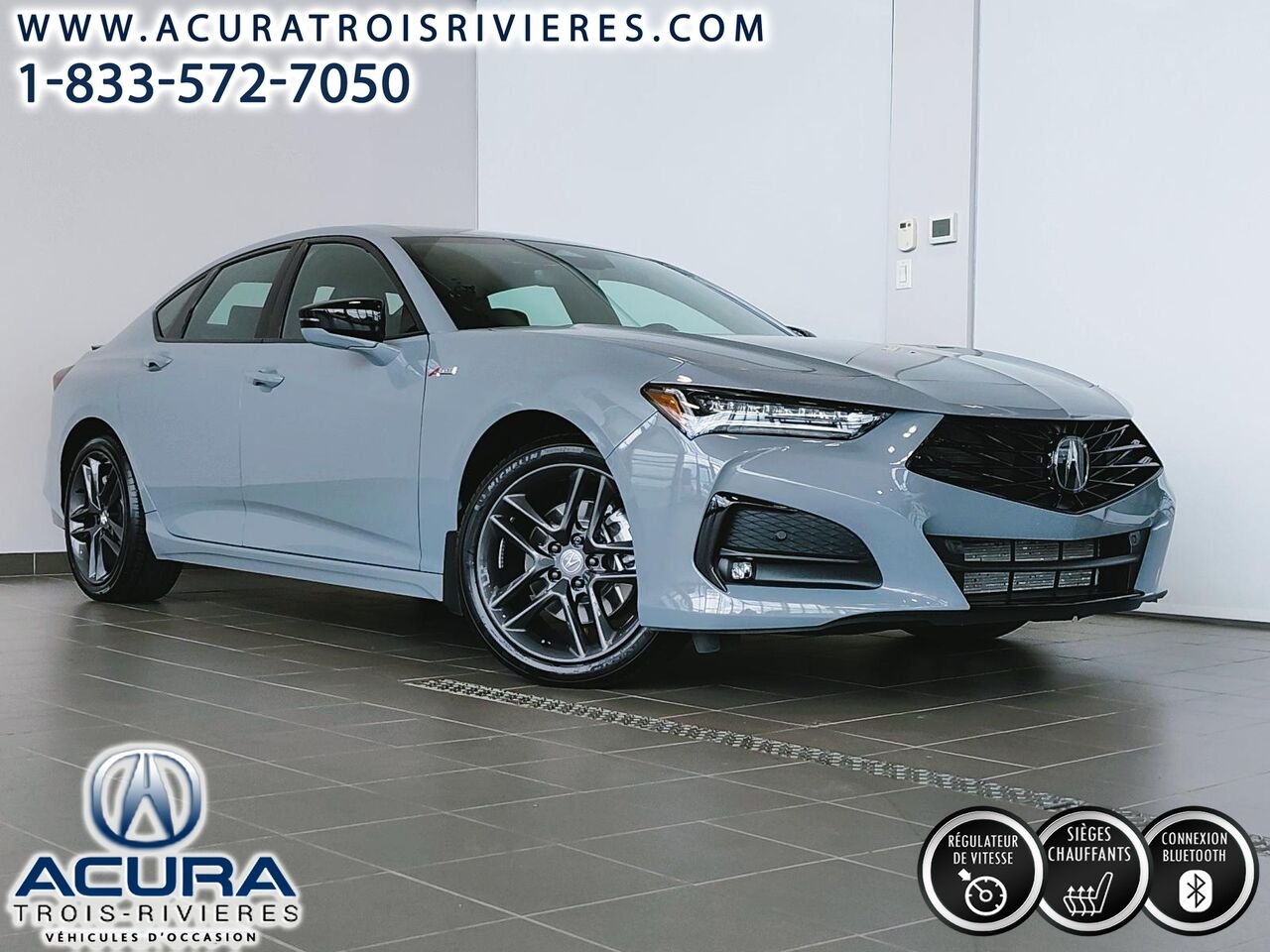 Acura TLX A-SPEC 2025 Gris Trois-Rivières - photo #0