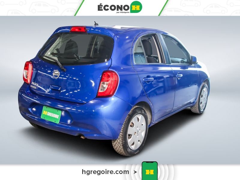 Nissan MICRA 821221 | SV AUTO A/C GR ÉLECT BLUETOOTH 2017 Bleu Laval - photo #6