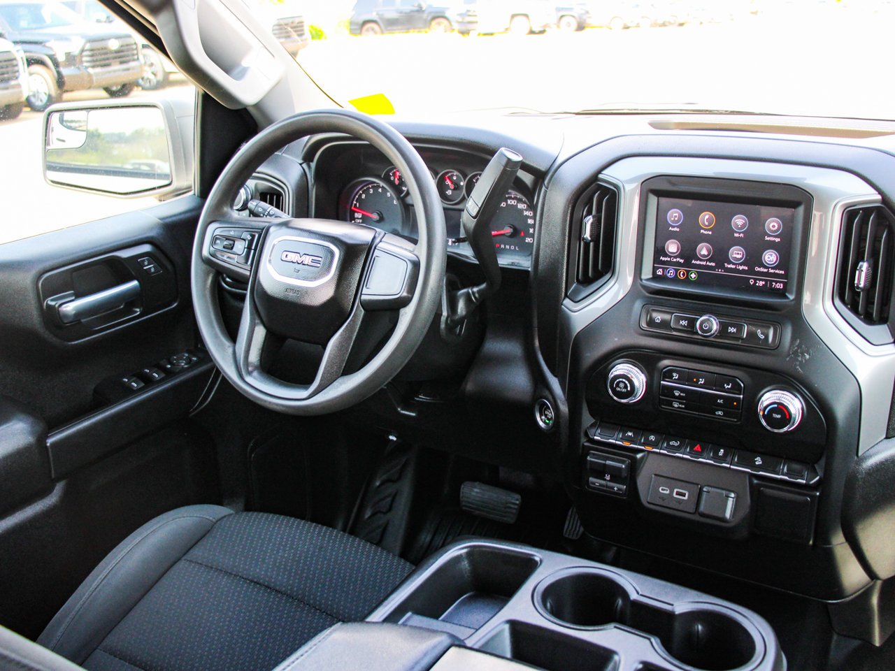 2023 GMC Sierra 1500 4WD Crew Cab 157 Pro White Sherwood Park - photo #31