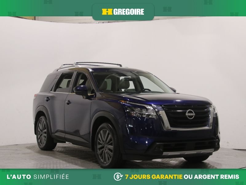 Nissan Pathfinder 820855 | SL AUTO A/C CUIR TOIT MAGS CAM RECUL BLEUTOOTH 2024 Bleu Laval - photo #0