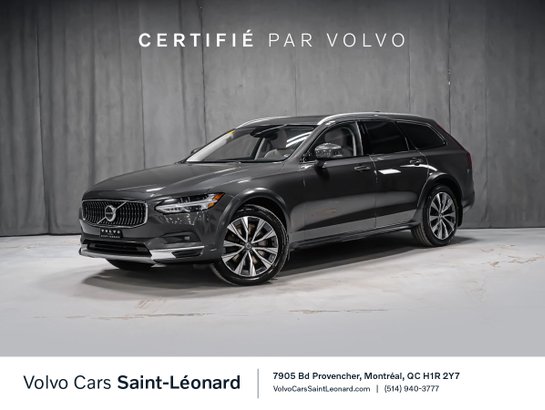 2022 Volvo V90 Cross Country B6 ENSEMBLE CLIMAT gray