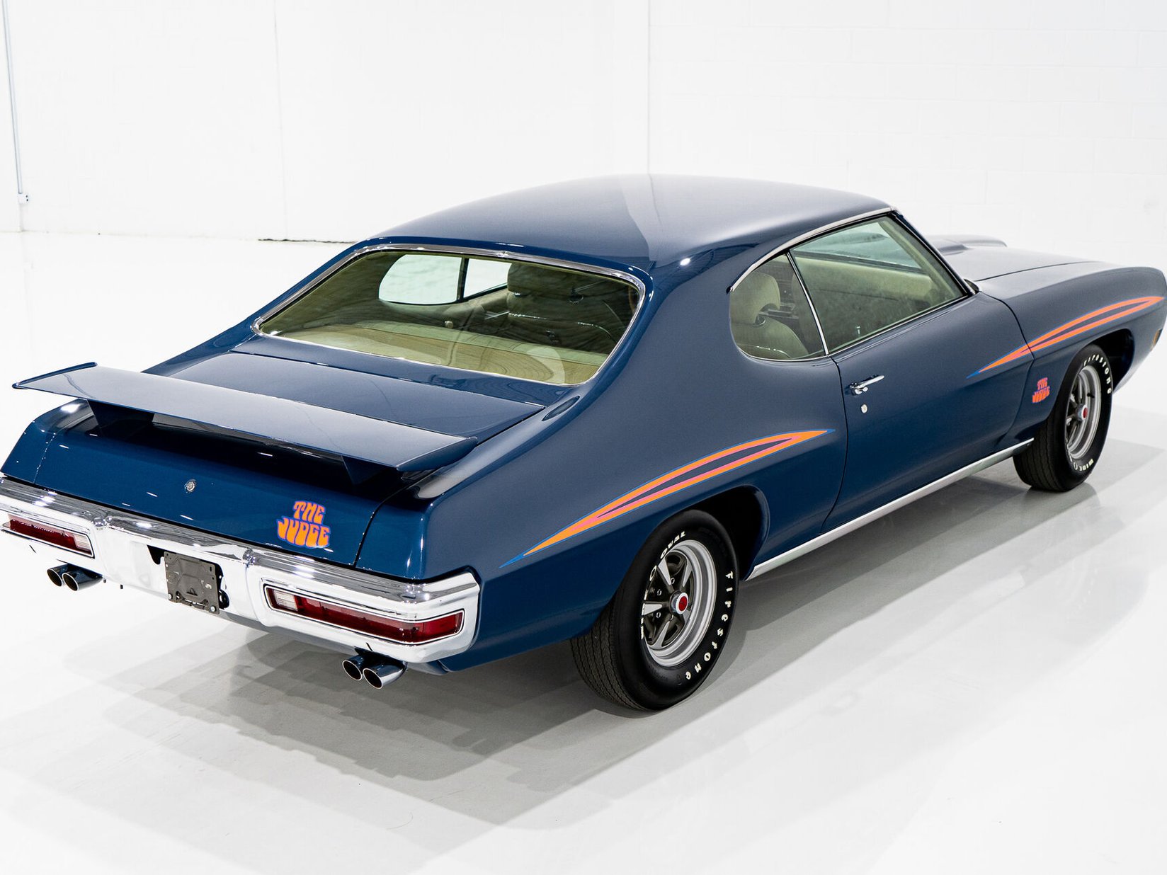 Pontiac GTO The Judge Matching# Ram Air III 4-speed **PRIX EN USD** 1970 Bleu Montréal - photo #1