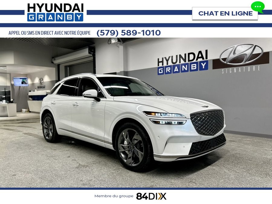 2023 Genesis GV70 version électrique 2023 White