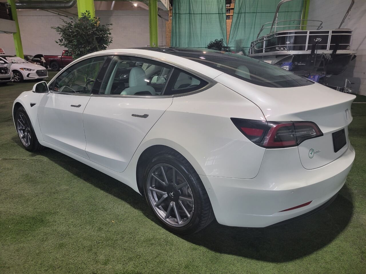 Tesla Model 3 2019 Blanc Longueuil, - photo #3