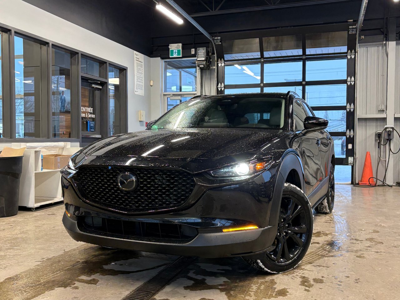 2026 MAZDA CX-30 GS KURO TI Jet Black Mica Châteauguay - photo #3
