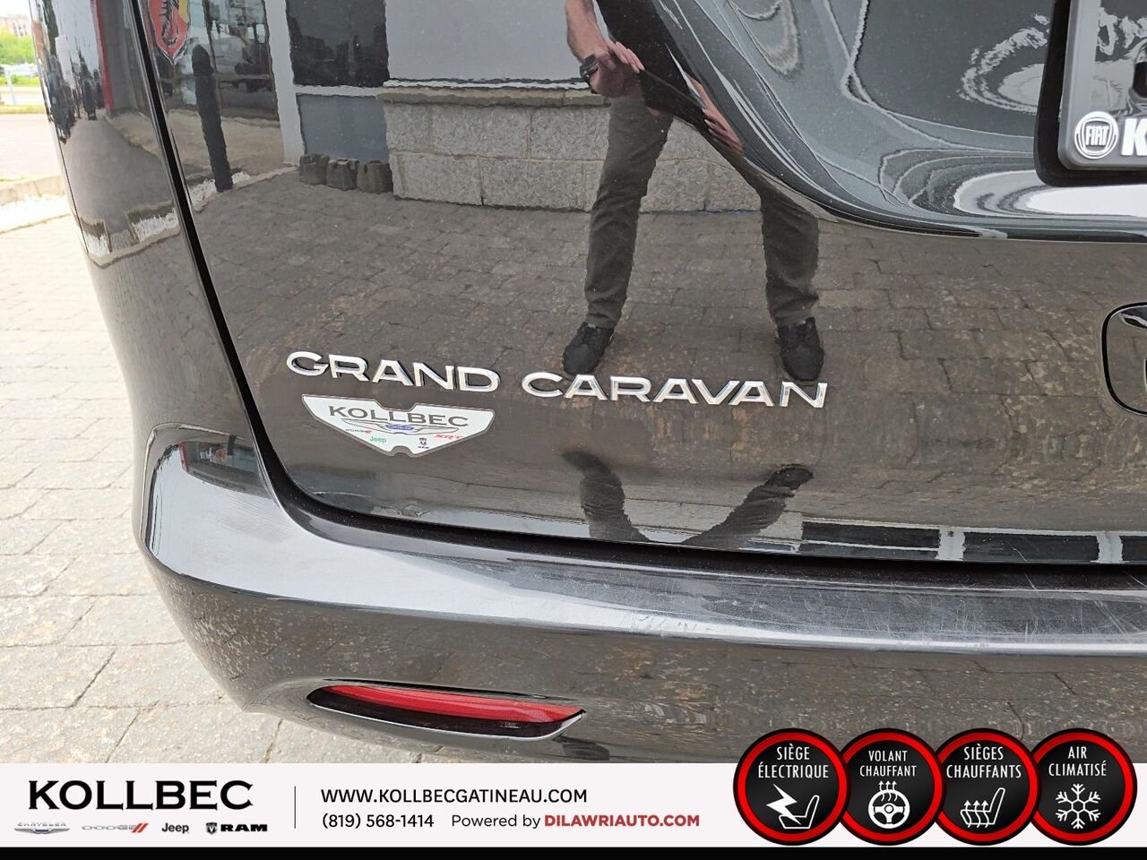 CHRYSLER GRAND CARAVAN SXT 2021 Noir Ottawa & Gatineau - photo #16