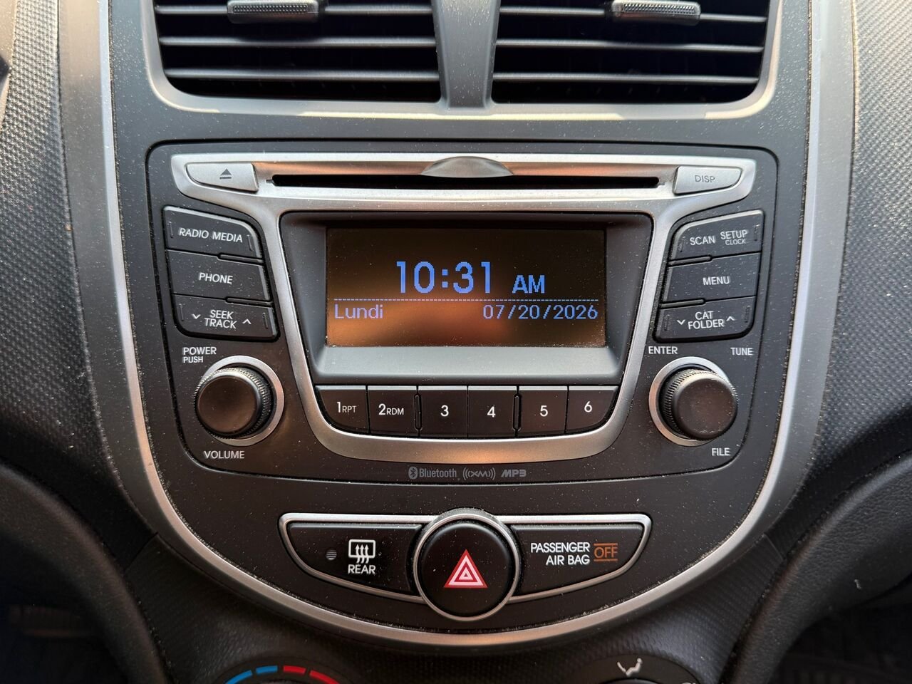 2017 Hyundai Accent Voiture à hayon, 5 portes, boîte automatique GL Black Châteauguay - photo #14