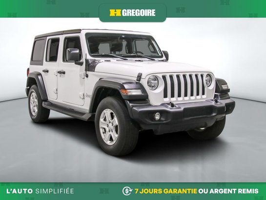Jeep Wrangler Unlimited 2019 2019 Blanc