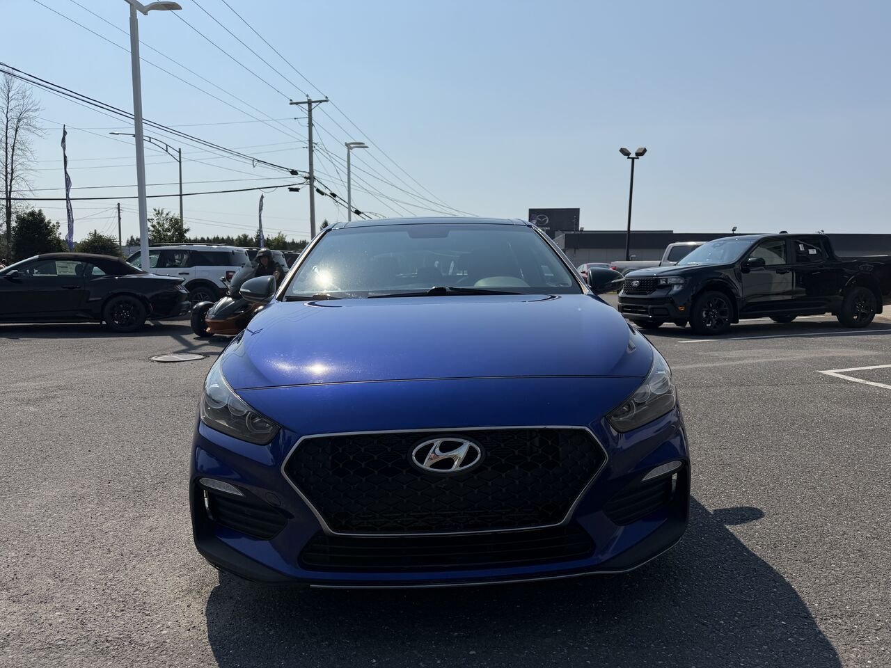 HYUNDAI ELANTRA 2019 Bleu Montmagny - photo #4
